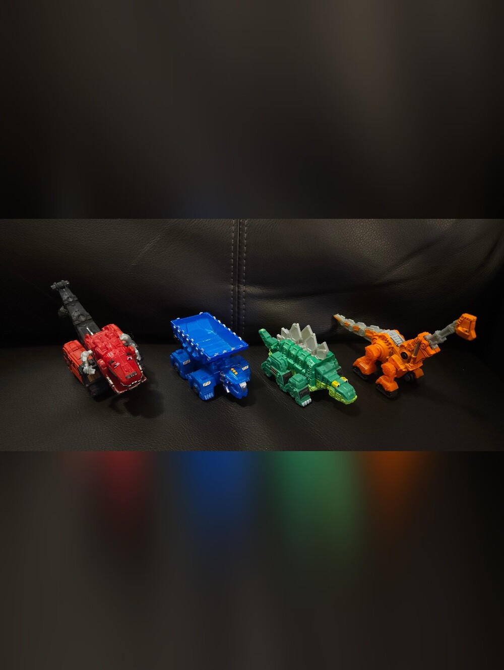 Mattel DreamWorks Dinotrux Lot! Garby, Ty Rux, Ton-Ton & Skya WOW!!! Rare Find